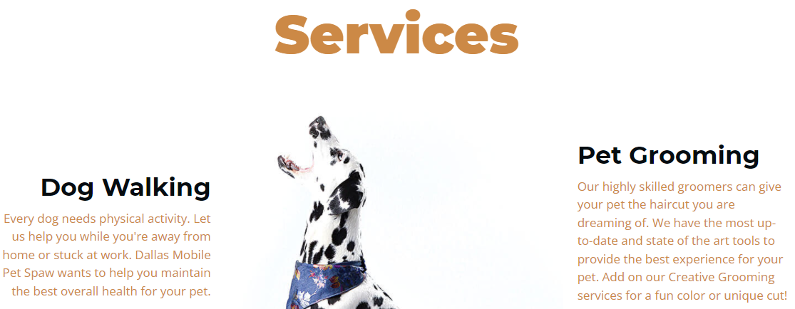 Mobile Pet Services